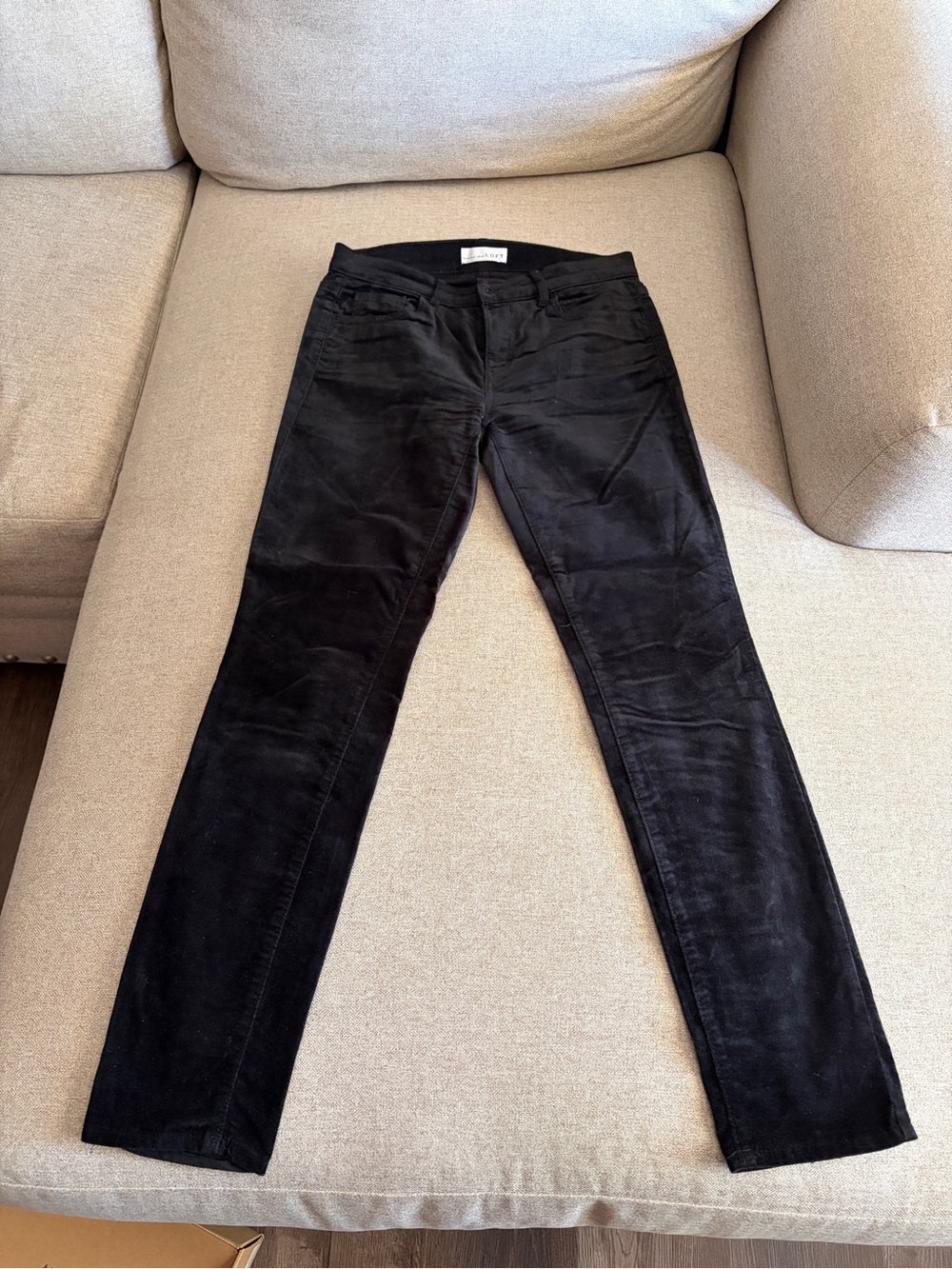 LOFT Black Straight-Leg Women’s Jeans